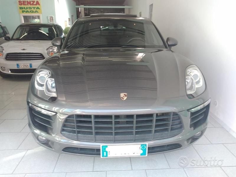 Usata Porsche Macan 250 CV (183 kW) 2015 Grigio SUV