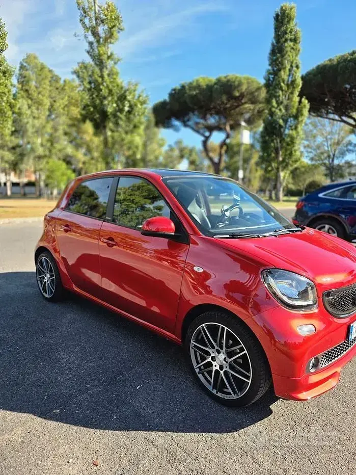 Usata Smart ForFour Brabus Xclusive 177 CV (130 kW) 2017 Rosso Utilitaria