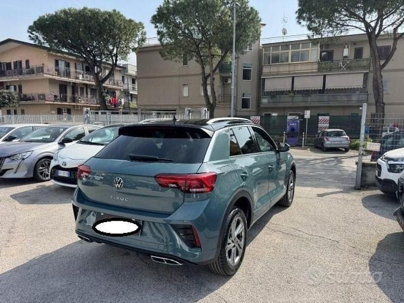Usata VW T-Roc R-line 150 CV (110 kW) 2023 Azzurro SUV