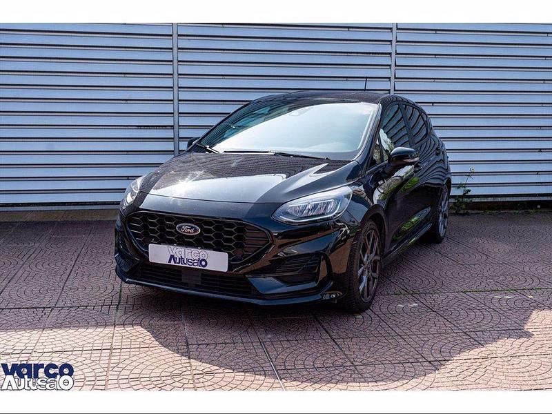 Usata Ford Fiesta ST-Line 125 CV (91 kW) 2022 Nero Utilitaria