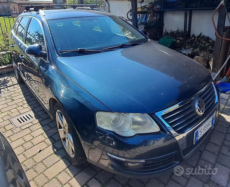 Käytetty VW Passat 140 HP (102 kW) 2007 Sininen Farmari
