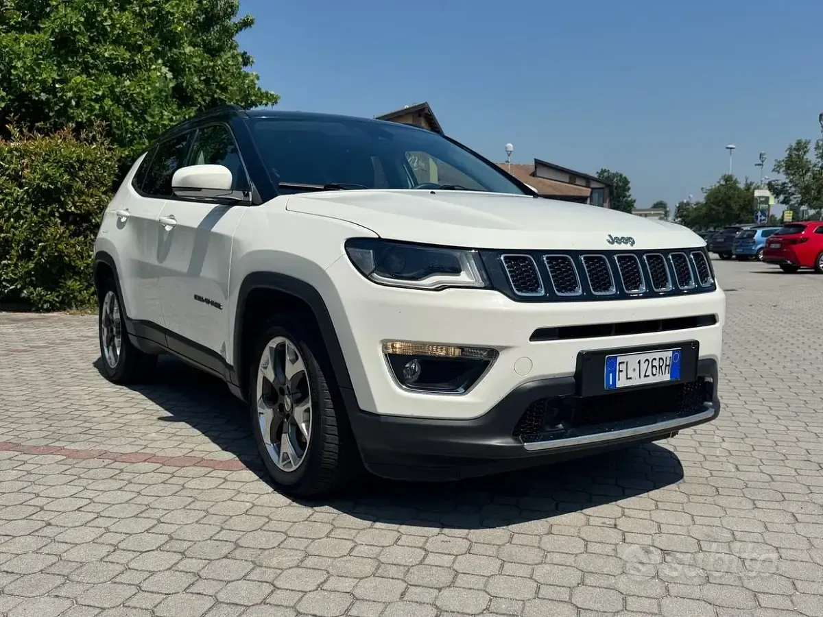 Usata Jeep Compass Limited 120 CV (88 kW) 2017 Bianco SUV