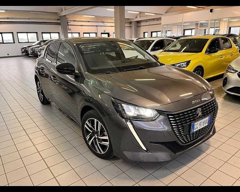 Usata Peugeot 208 Allure 102 CV (75 kW) 2022 Grigio Utilitaria