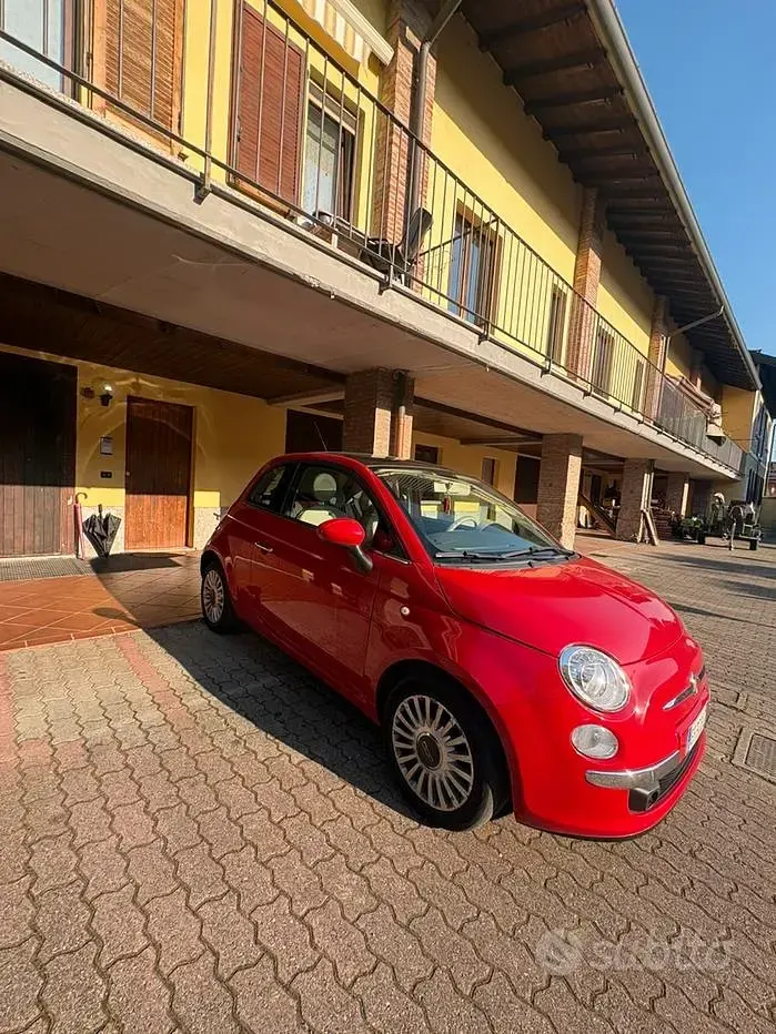 Usata Fiat 500 69 CV (50 kW) 2010 Rosso Berlina