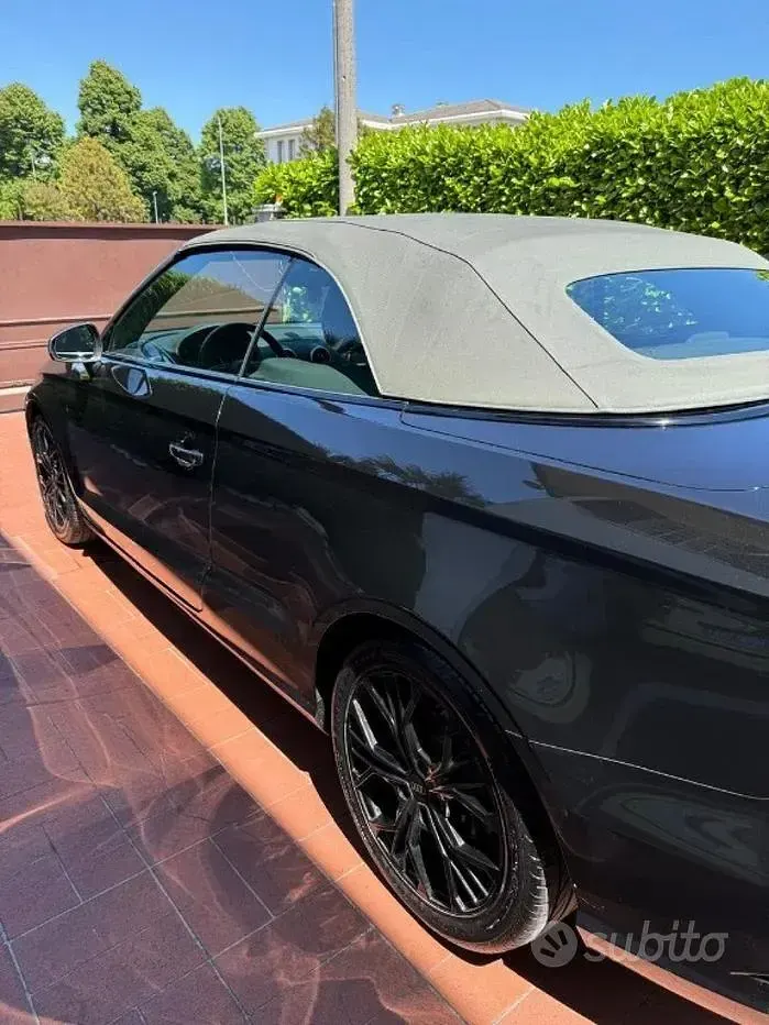 Usata Audi A3 Cabriolet Sport 150 CV (110 kW) 2018 Nero Cabrio