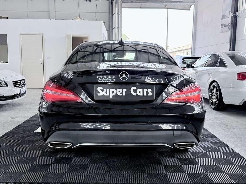 Usata Mercedes CLA200 AMG line 136 CV (100 kW) 2018 Nero Coupé
