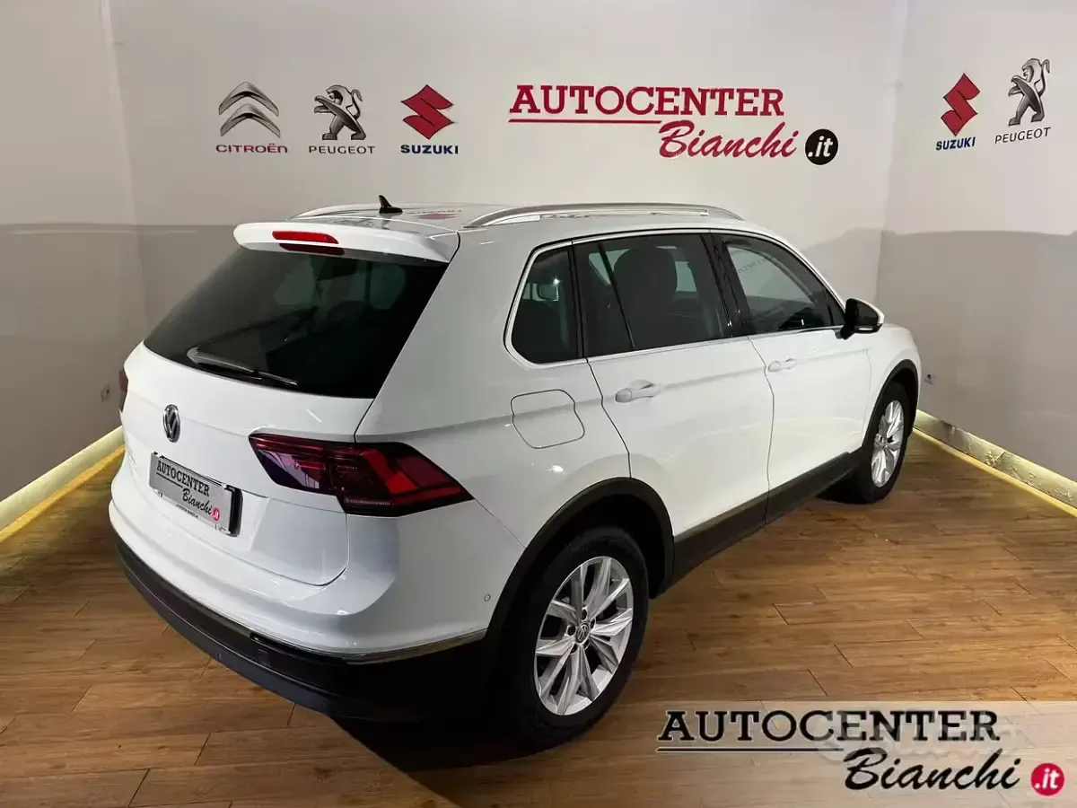 Usata VW Tiguan Highline 150 CV (110 kW) 2016 Bianco SUV