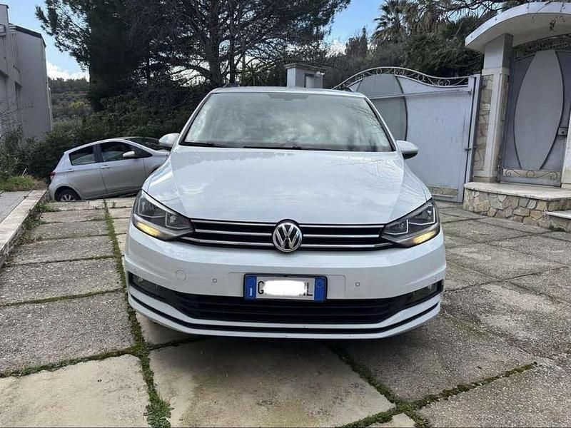 Usata VW Touran 158 CV (116 kW) 2019 Bianco Monovolume