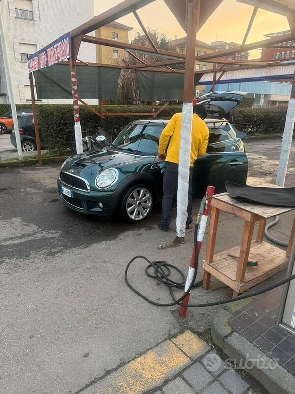 Usata Mini Cooper S Coupé 184 CV (135 kW) 2010 Verde Coupé