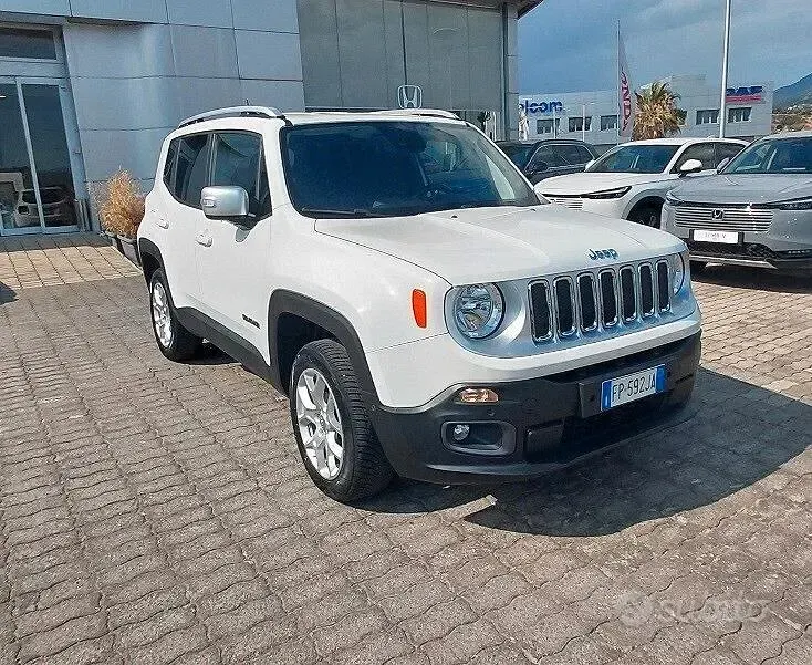 Usata Jeep Renegade Limited 140 CV (102 kW) 2018 Bianco SUV