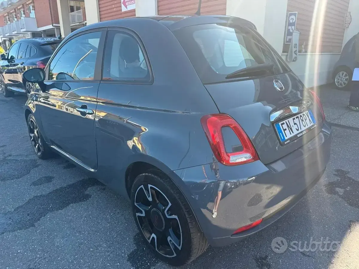Occasion Fiat 500 Lounge 69 PK (50 kW) 2018 Grijs Sedan