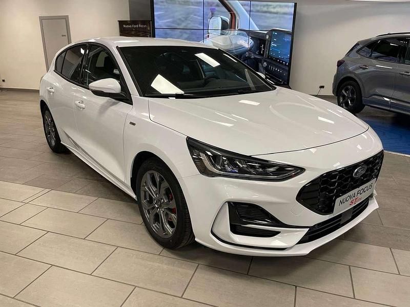 Nuova Ford Focus ST-Line X 125 CV (91 kW) 2025 Frozen white Berlina