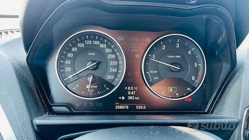 Usata BMW 118 143 CV (105 kW) 2014 Blu Utilitaria