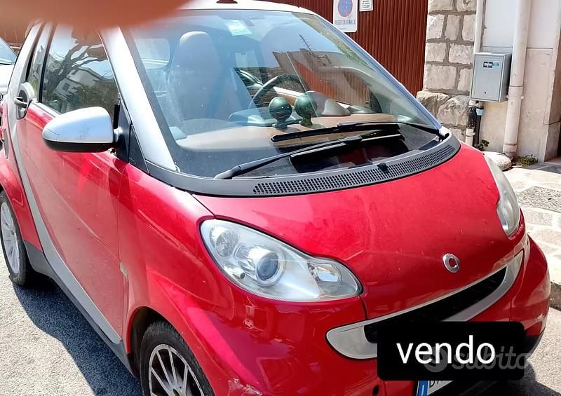Usata Smart ForTwo Cabrio 45 CV (33 kW) 2008 Rosso Cabrio