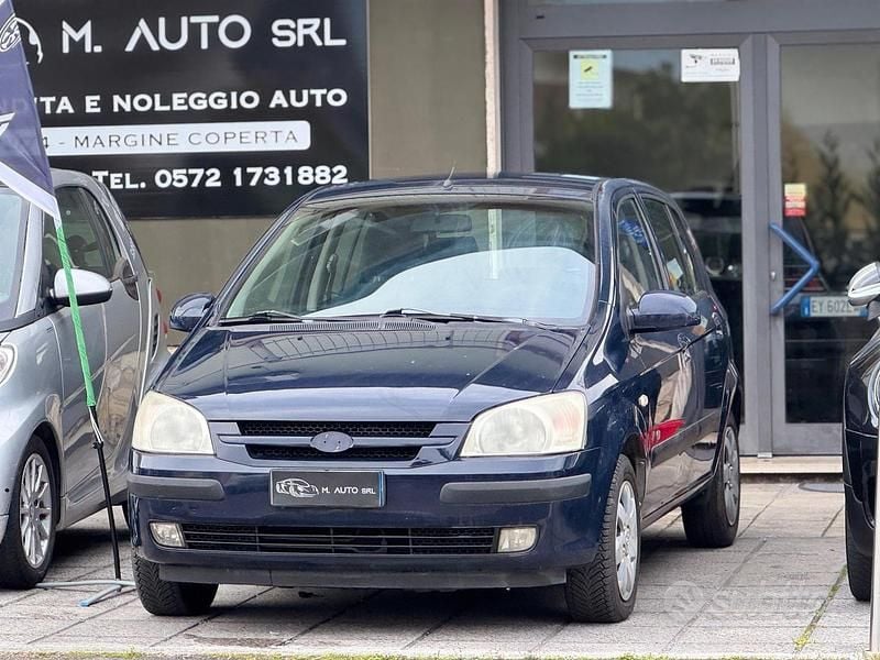 Usata Hyundai Getz Active 82 CV (60 kW) 2005 Blu Utilitaria