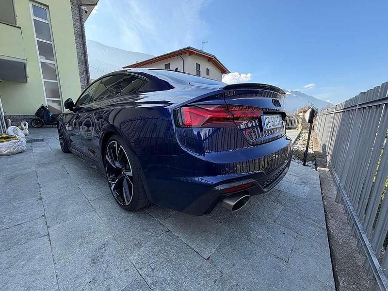 Usata Audi RS5 Ambiente 450 CV (330 kW) 2021 Blu/azzurro Coupé