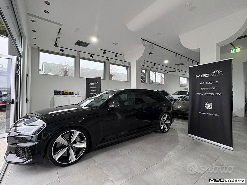 Usata Audi RS4 Ambiente 450 CV (330 kW) 2018 Nero Station wagon