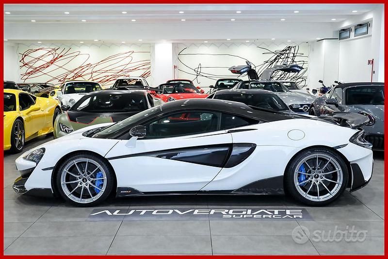 Usata McLaren 600LT 600 CV (441 kW) 2021 Bianco Coupé