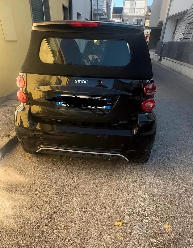 Usata Smart ForTwo Cabrio 71 CV (52 kW) 2010 Nero Cabrio