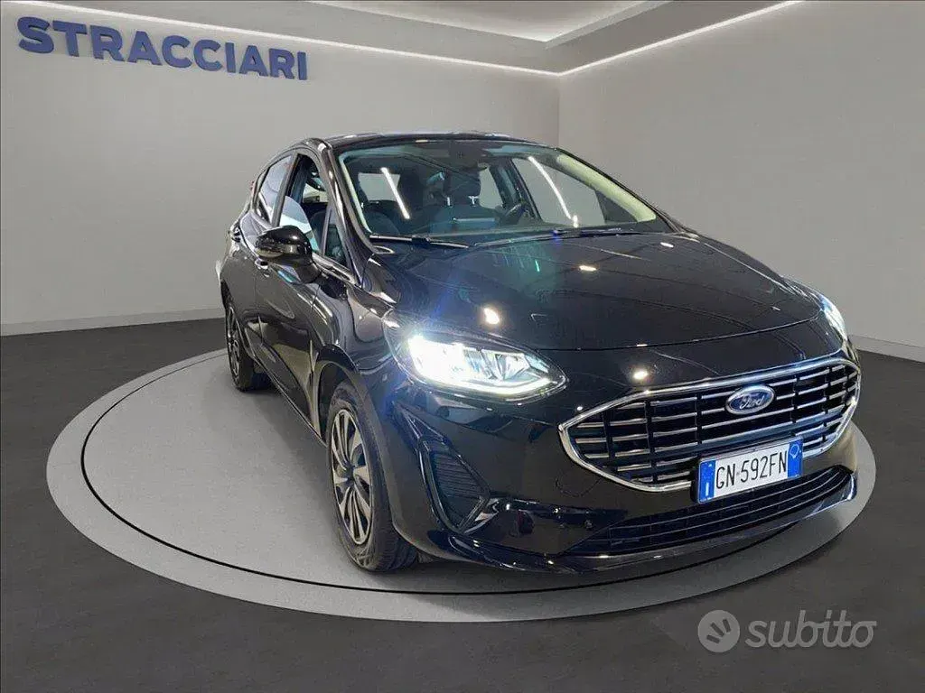 Usata Ford Fiesta Titanium 75 CV (55 kW) 2023 Nero metallizzato Utilitaria