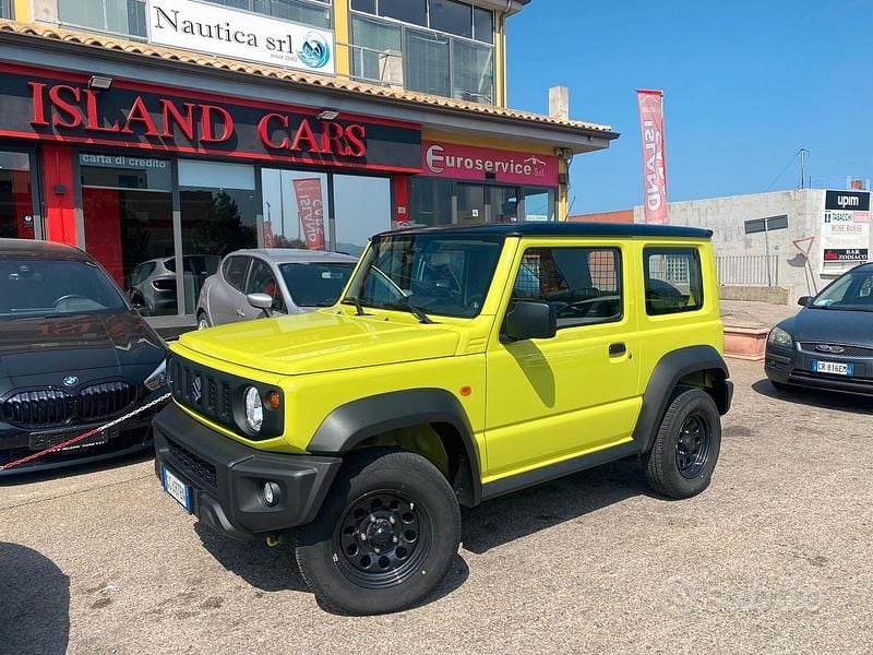Giallo Usata 2021 Suzuki Jimny SUV | 28.900 € (Buon prezzo) - Immagine 1/4