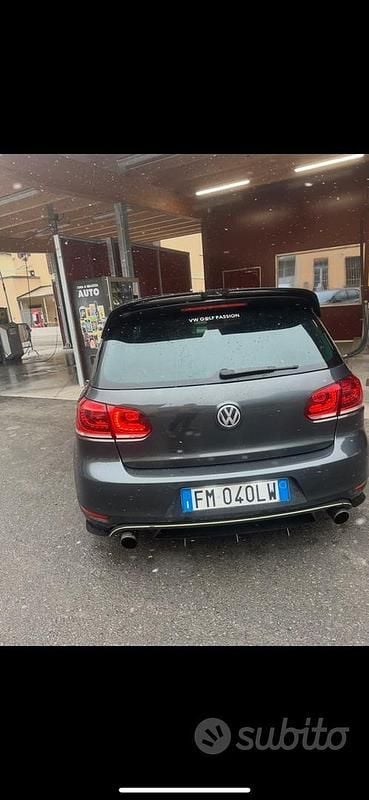 Usata VW Golf VI GTD 170 CV (125 kW) 2011 Grigio Utilitaria