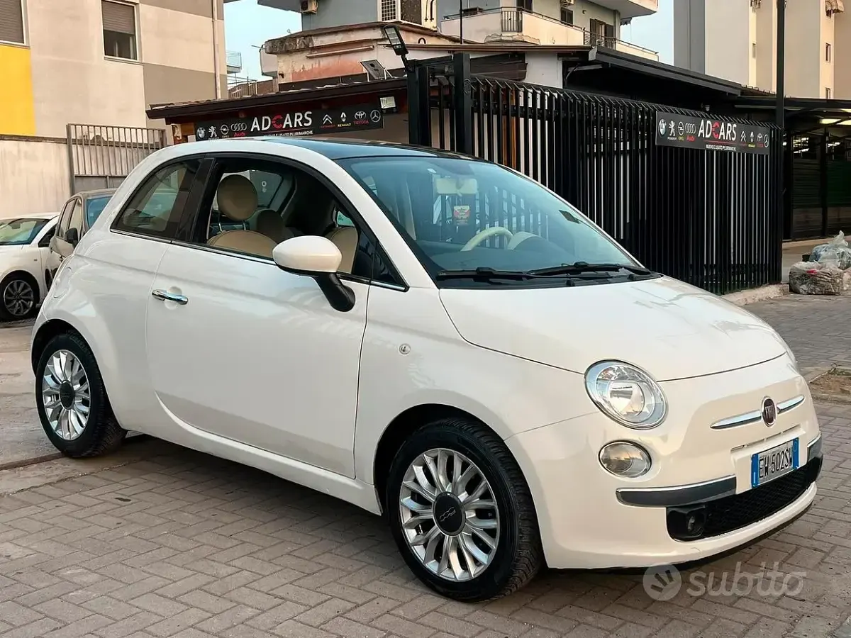 Usata Fiat 500 95 CV (69 kW) 2014 Grigio Utilitaria