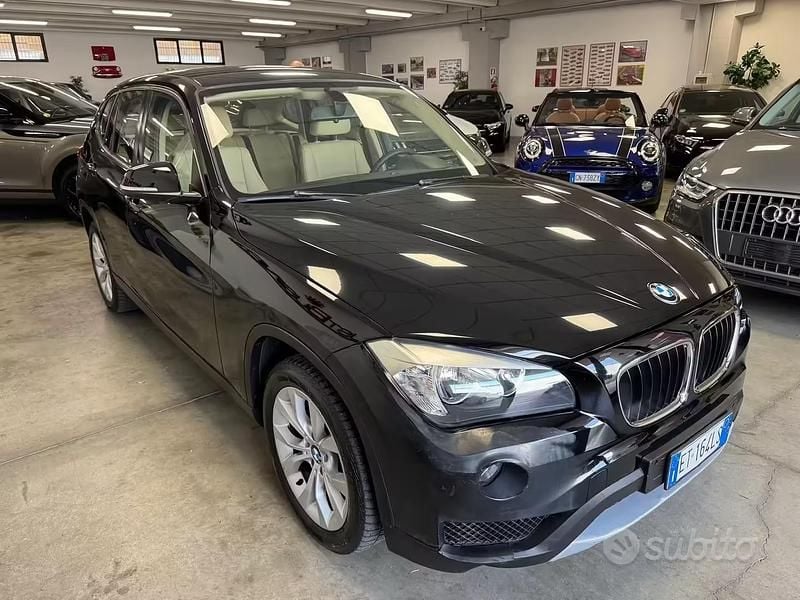 Usata BMW X1 Sport Line 115 CV (84 kW) 2014 Nero SUV