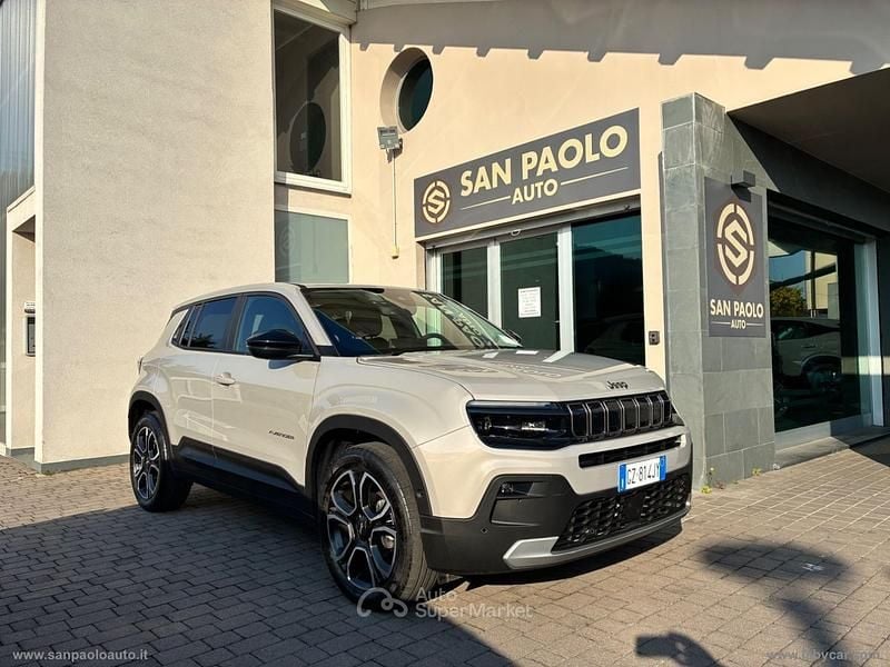 Usata Jeep Avenger Summit 101 CV (74 kW) 2025 Giallo SUV