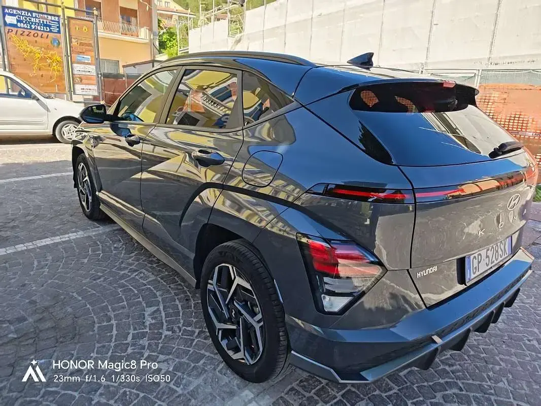 Usata Hyundai Kona N Line 120 CV (88 kW) 2023 Grigio SUV