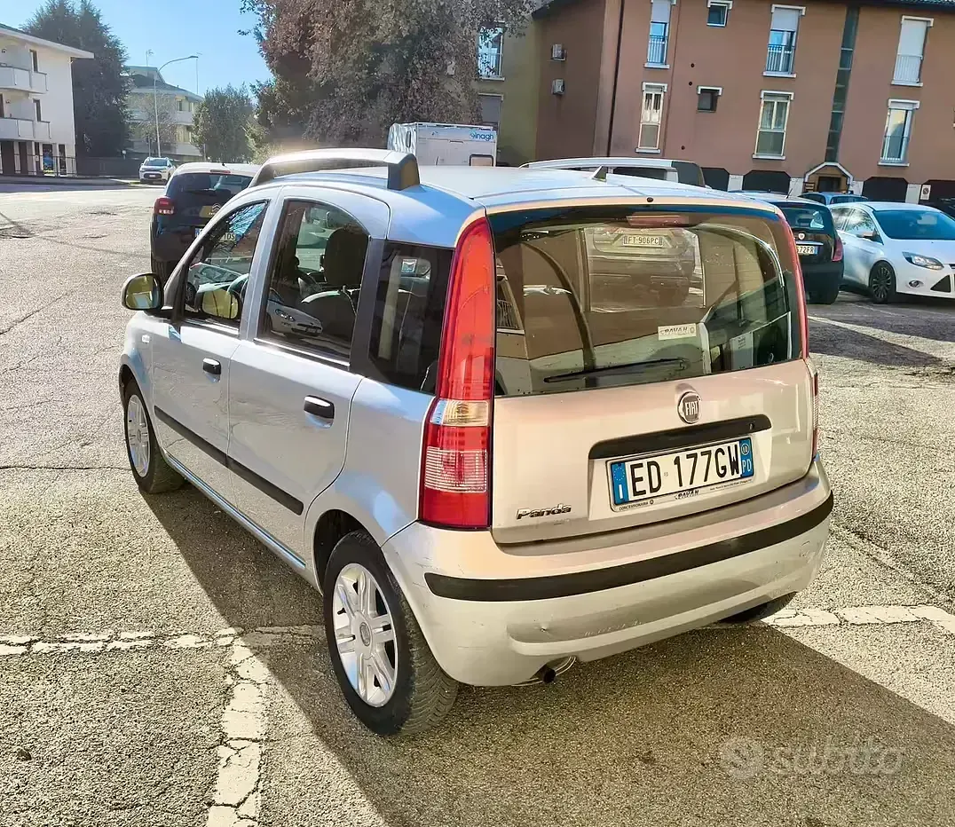 Usata Fiat Panda 60 CV (44 kW) 2010 Grigio Utilitaria