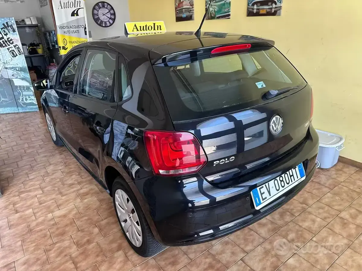 Usata VW Polo Comfortline 75 CV (55 kW) 2014 Nero Berlina