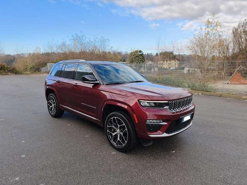 Usata Jeep Grand Cherokee Summit 272 CV (200 kW) 2023 Rosso SUV