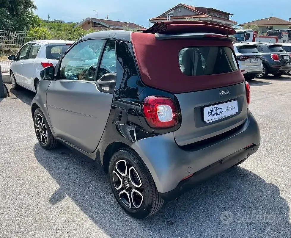 Usata Smart ForTwo Cabrio Prime 71 CV (52 kW) 2016 Grigio Cabrio