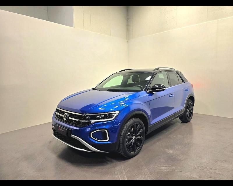 Usata VW T-Roc Style 110 CV (80 kW) 2022 Blu SUV