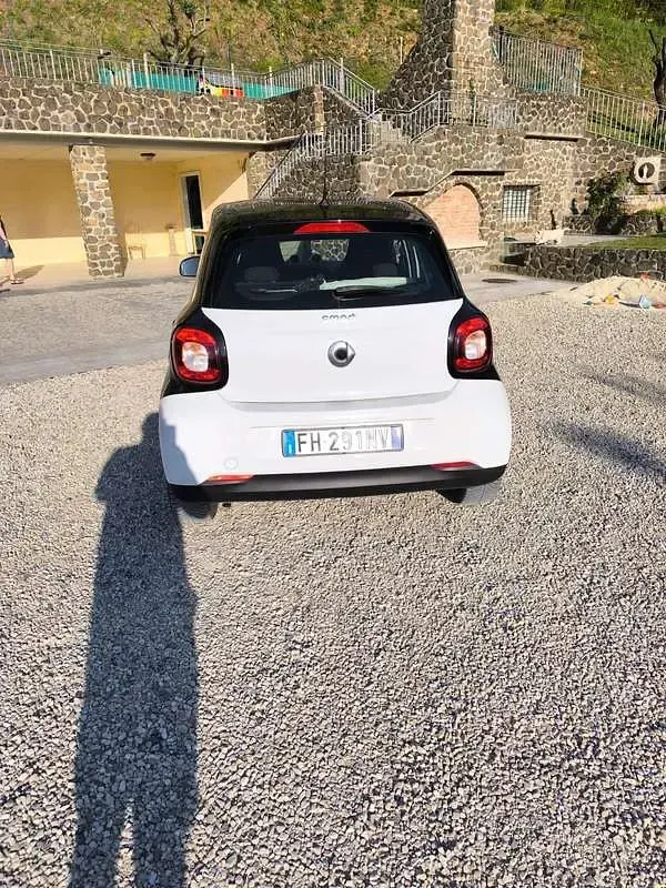 Usata Smart ForFour Passion 71 CV (52 kW) 2017 Bianco Utilitaria