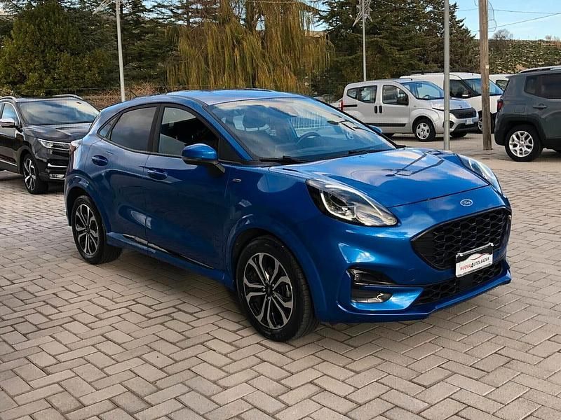 Usata Ford Puma ST-Line 125 CV (91 kW) 2020 Blu Station wagon