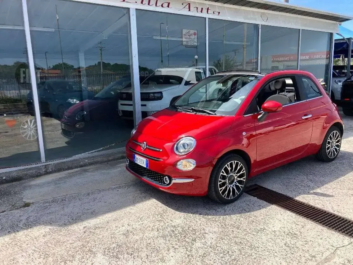 Usata Fiat 500C Dolcevita 69 CV (50 kW) 2023 Rosso Cabrio