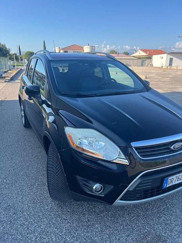 Nero Usata 2008 Ford Kuga Titanium SUV | 5300 € (Buon prezzo) - Immagine 1/4