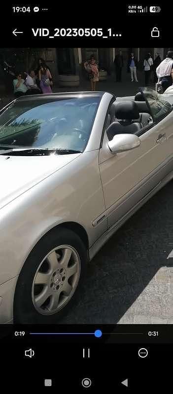 Usata Mercedes CLK200 Elegance 163 CV (119 kW) 2002 Cabrio