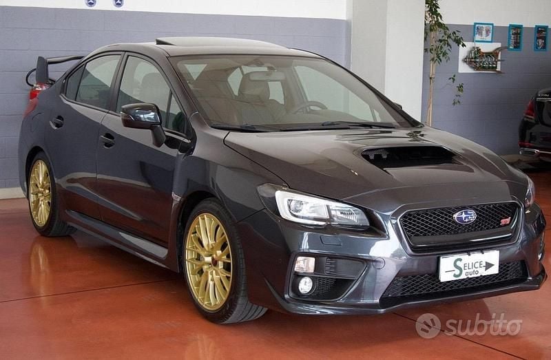 Usata Subaru WRX STI 300 CV (220 kW) 2015 Grigio Berlina