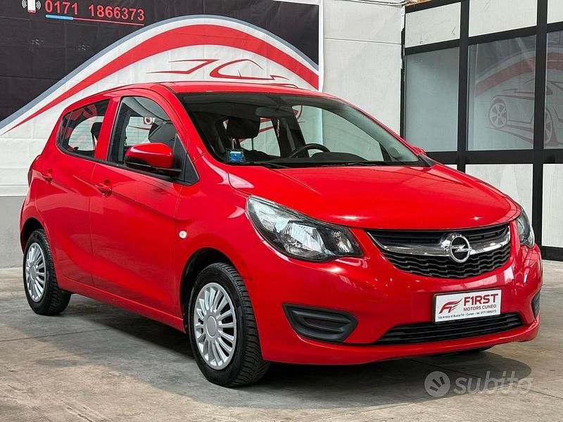 Usata Opel Karl S 75 CV (55 kW) 2016 Rosso Utilitaria