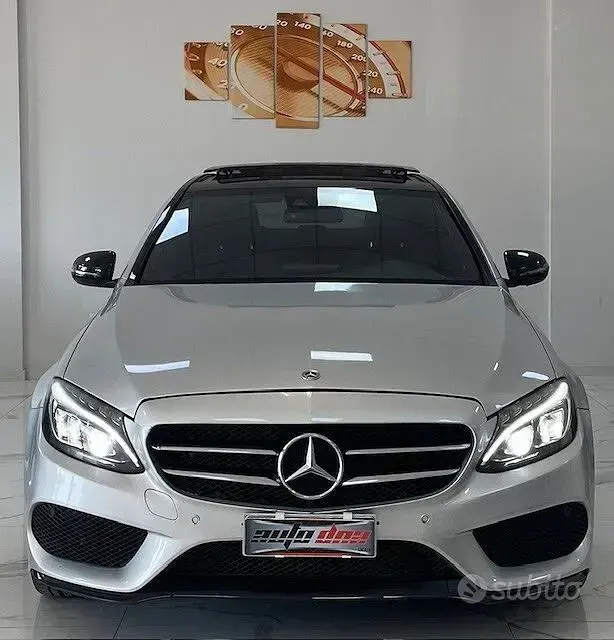 Usata Mercedes C250 Premium 204 CV (150 kW) 2018 Grigio Berlina