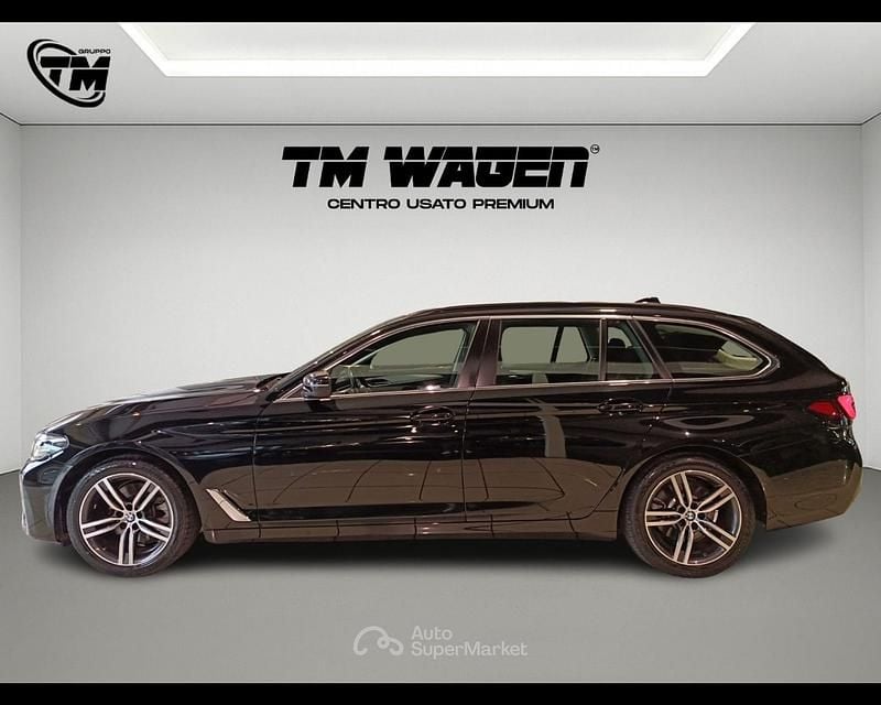 Usata BMW 520 190 CV (139 kW) 2021 Nero Station wagon