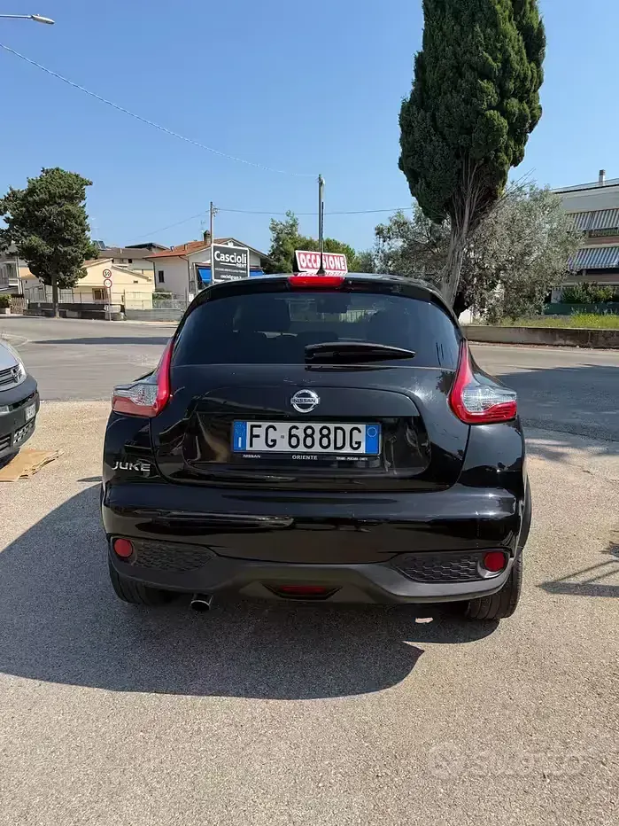 Usata Nissan Juke Visia 110 CV (80 kW) 2017 Nero SUV