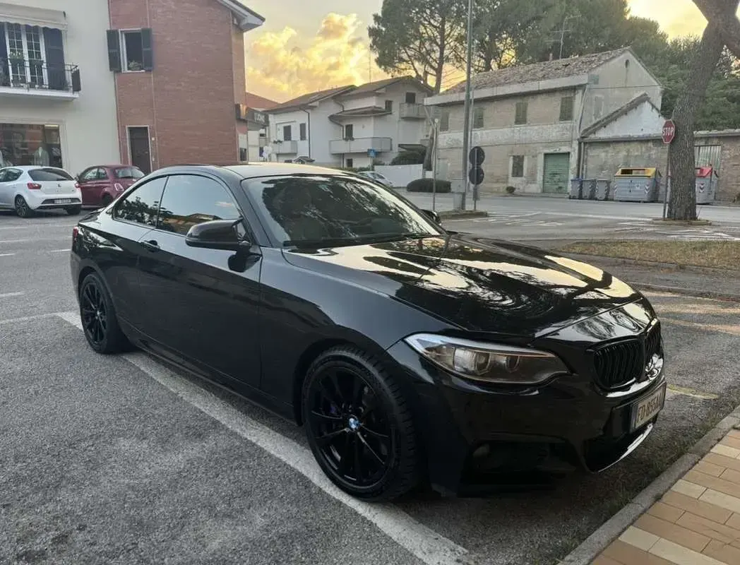 Usata BMW 220 M Sport 190 CV (139 kW) 2015 Nero Coupé