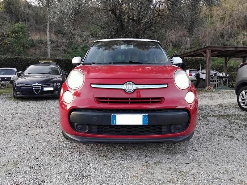 Usata Fiat 500L Lounge 85 CV (62 kW) 2013 Rosso Monovolume