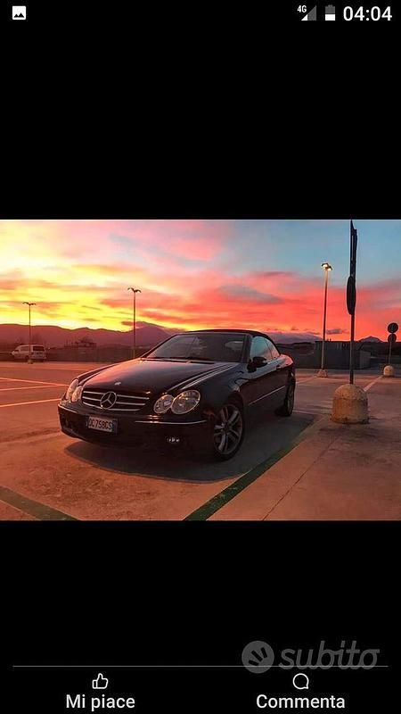 Begagnad Mercedes CLK200 184 HK (135 kW) 2006 Svart Sportkupé