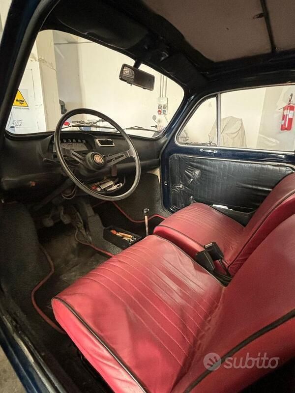 Usata Fiat Cinquecento 1970 Blu Utilitaria