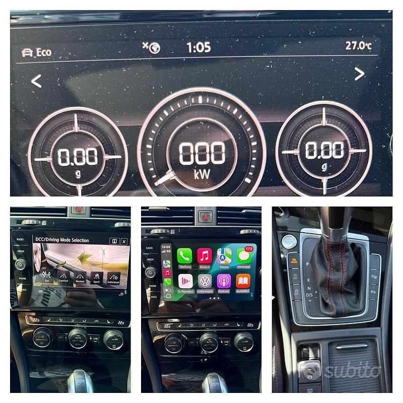 Usata VW Golf VII 2019 Bianco Berlina